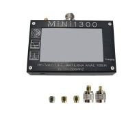 Mini1300 HF/VHF/UHF Antenna Analyzer 0.1-1300MHz with 4.3" TFT LCD Touch Screen 