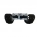 RC Tank Chassis Metal Tracked Robot Chassis Smart Robot Car Chassis Shock Absorption Disassembled