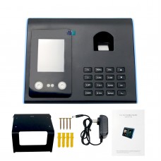 Biometric Face facial Recognition Face Fingerprint Time Attendance USB No software Needed Excel Format