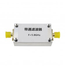 5.8GHz Band Pass Filter w/ SMA Connector For Wireless Video Transmission WiFi Receivers Anti-Jamming