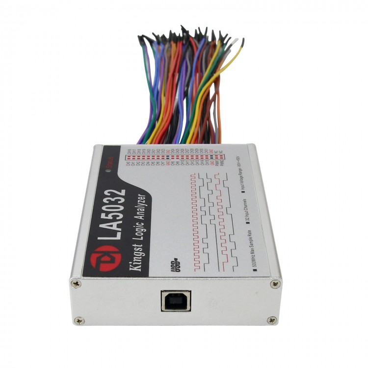USB Logic Analyzer Portable Logic Analyzer Kit 32 Channels 500MHz