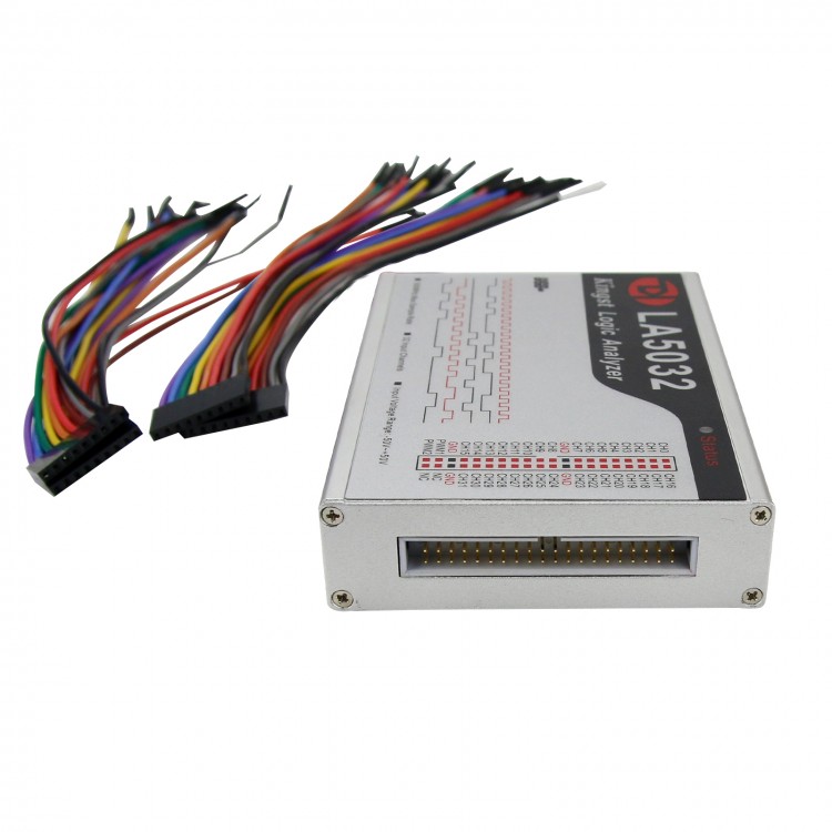USB Logic Analyzer Portable Logic Analyzer Kit 32 Channels 500MHz