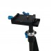 Handheld Camera Stabilizer Carbon Fiber Capacity 0.5-3KG For DSLR DV Digital Video Cameras P40T