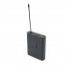 UHF Wireless Microphone System Headset Mini Microphone with Receiver Bodypack Transmitter Black