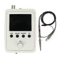 DSO150 Shell Oscilloscope Kit Handheld 2.4 Inch Digital Oscilloscope with BNC Probe Assembled 