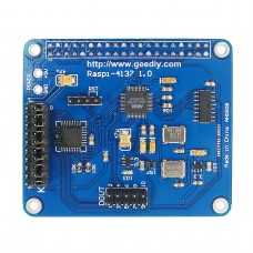 Blue AK4137 Board For Raspberry Pi Digital Broadcast Network Player Support I2S 32Bit 384K DSD256