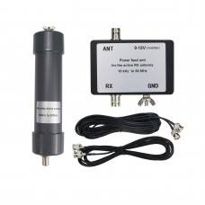 10KHz-30MHz Mini-Whip Miniwhip Active Antenna with BNC-BNC Connection Cables Power Supply