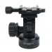 DT-02D50 Monopod Head Tripod Head Aluminum Load 12KG with Clamp DP-60R Quick Release Plate For DSLR Monopod