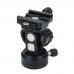 DT-02D50 Monopod Head Tripod Head Aluminum Load 12KG with Clamp DP-60R Quick Release Plate For DSLR Monopod