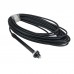 1/4 Wavelength GP Antenna w/ 15m Feeder 15W Power 90MHz 3dB Gain for 5W-50W FM Transmitter Radio