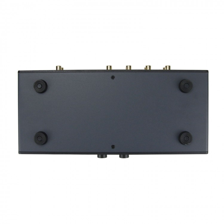VU2-D LED Version MIC+LINE Dual VU Meter Audio Splitter Box 4-Way
