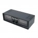 VU2-D LED Version MIC+LINE Dual VU Meter Audio Splitter Box 4-Way Switcher Sound Level Indicator