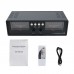 VU2-D LED Version MIC+LINE Dual VU Meter Audio Splitter Box 4-Way Switcher Sound Level Indicator