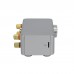 Bluetooth 5.0 Digital Power Amplifier HiFi Class D Stereo Amplifier 50Wx2 USB TF Card Aux Player 