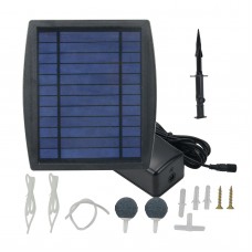 Solar Power Oxygenator Air Pump Aerator Oxygen Pump Set for Aquarium Garden Pond Fish Tank