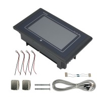 PLC Controller Programmable Logic Controller 5" HMI Touch Screen For Industrial Automation Control