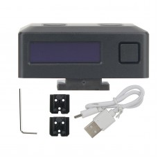 EM-01 Mini Light Meter Photometer Set-top Photography Luminometer Hot Shoe 0.91" OLED Display