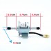 Maxgeek Electric Fuel Pump Gasoline Diesel Pump External Fuel Oil Delivery Pump 12V/24V for Yanmar