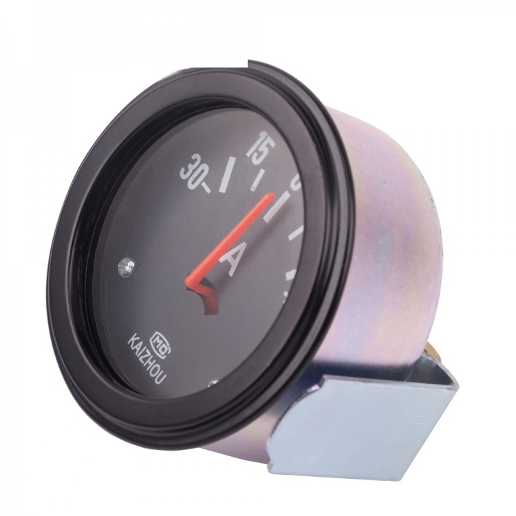 Maxgeek Generator Current Meter Battery Ammeter Gauge 30A Round Pointer