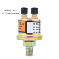 Maxgeek YG2221G Diesel Generator Oil Pressure Sensor 10Bar Induction Alarm Plug 1/4NPT 13MM 