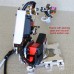 6 Axis Robotic Arm Multi-DOF Manipulator Industrial Mechanical Arm DIY Kit w/ Servo Vacuum Pump Sucker 