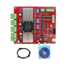 MACH3 USB 4 Axis Breakout Board 100KHz CNC Interface Driver Motion Controller Driver Board 