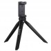 PU506 Mini Tripod Plastic Desktop Tripod With Phone Clamp For Live Stream Events Smartphones Cameras