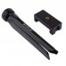 PU506 Mini Tripod Plastic Desktop Tripod With Phone Clamp For Live Stream Events Smartphones Cameras