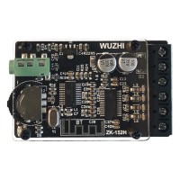 ZK-152H 2*15W Dual Channel Stereo Mini Bluetooth Amplifier Bluetooth Digital Power Amp Module 9-24V