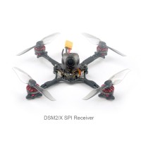 Happymodel 1-2S Crux3 3" Toothpick Drone FPV Racing Drone Assembled For DSM2/X SPI Receiver Version