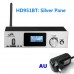 HD951BT 5.1 Audio Decoder USB Sound Card Bluetooth Receiver For Optical Fiber Coaxial Silver Panel