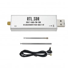 0.1MHz-1.7GHz TCXO Stable Full Band For RTL SDR Receiver Full Kit With Antenna Aviation Band ADSB