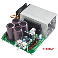 STK410-030 3x100W 2.1 Power Amplifier Board Power Amp Board Assembled High Low Voltage Power Supply
