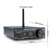 DAC-Q5 PRO Bluetooth 5.0 DAC HiFi Lossless Digital USB Turntable Headphone Amplifier DAC Black