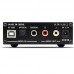 DAC-Q5N HiFi Lossless Headphone Amplifier DAC Optical Coaxial USB Sound Card w/ Power Supply Black