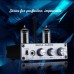 TUBE-T4C 50Wx2 HiFi Bluetooth Tube Amplifier 6J4 Headphone Preamp w/ Power Supply Silver Front Panel