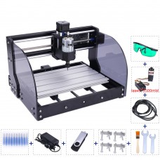 CNC3018Pro M Desktop Laser Engraver CNC Router Machine Unassembled For Wood Plastic + 5.5W Laser