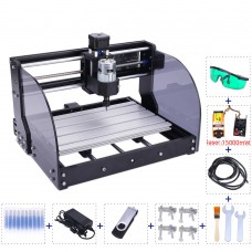 CNC3018Pro M Desktop Laser Engraver CNC Router Machine Unassembled For Wood Plastic + 15W Laser