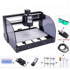 CNC3018Pro M Desktop Laser Engraver CNC Router Machine Unassembled For Wood Plastic + 1.6W Laser