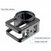 PU508B Thick Camera Cage Aluminum Alloy Housing Shell w/ Frame & 52mm UV Lens For GoPro HERO 9 Black