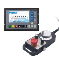 4-Axis CNC Motion Controller Offline DDCS V3.1 + CNC 4-Axis MPG Pendant Handwheel 5V 100PPR