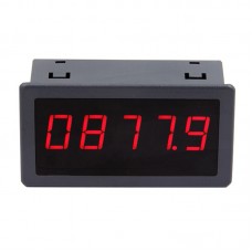 5166FR 5-Digit Frequency Meter With 0.56" LED Display Hall Switch Speed Counter 5V Power Supply