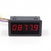 5166FR 5-Digit Frequency Meter With 0.56" LED Display Hall Switch Speed Counter 24V Power Supply