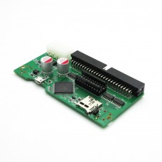 For New 3.5" SCSI2SD SCSI Adapter With 50-Pin SCSI to SD Card Adapter Slot (50-Pin SCSI Hard Disk)