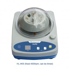 HL-4KS 4000RPM Mini Centrifuge Lab Microcentrifuge With Timing For 0.2ml/0.5ml/1.5ml/2.0ml Tubes