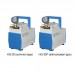 Oil-Free Lab Diaphragm Vacuum Pump HG-30 30L/min 150mbar Normal Type One Gauge Negative Pressure