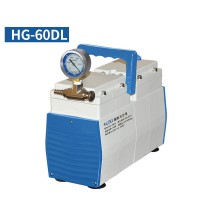 Oil-Free Lab Diaphragm Vacuum Pump HG-60DL 60L/min 150mbar Normal Type Positive Negative Pressure