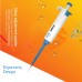 0.5-10ul Micropipette Lab Pipette Adjustable Volume With Pipette Tips Large Digital Display Window