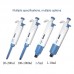 0.5-10ul Micropipette Lab Pipette Adjustable Volume With Pipette Tips Large Digital Display Window
