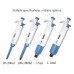 20-200ul Micropipette Lab Pipette Adjustable Volume With Pipette Tips Large Digital Display Window